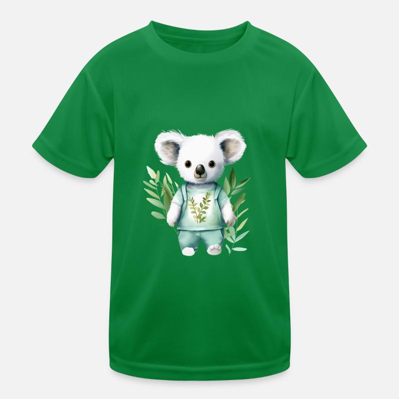 Eucalyptus Dreamer : T-shirt Koala T-shirt sport Enfant