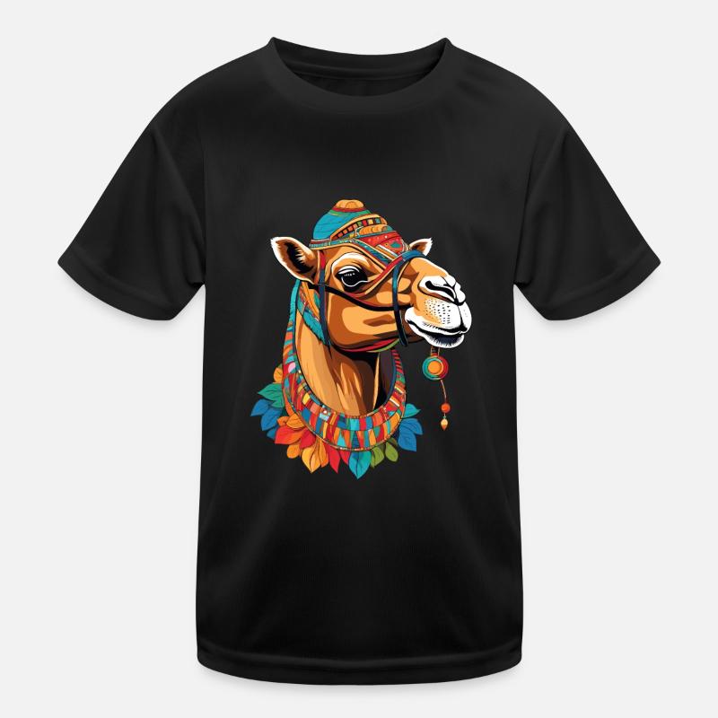 Camel Kids Functional T-Shirt