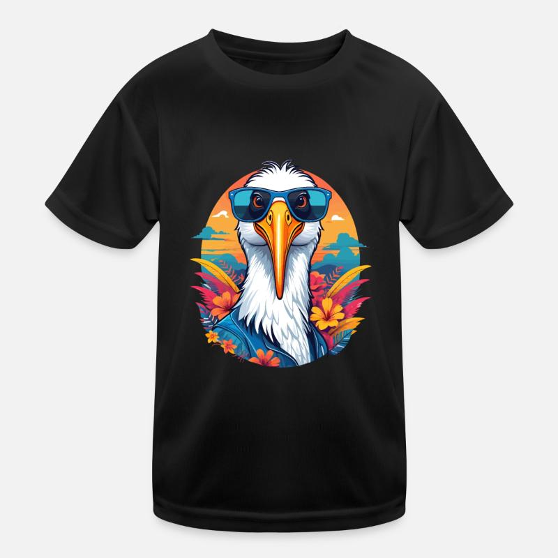 Storch Kinder Funktions-T-Shirt