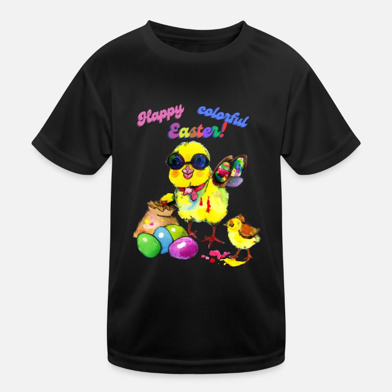 Pâques coloré T-shirt sport Enfant