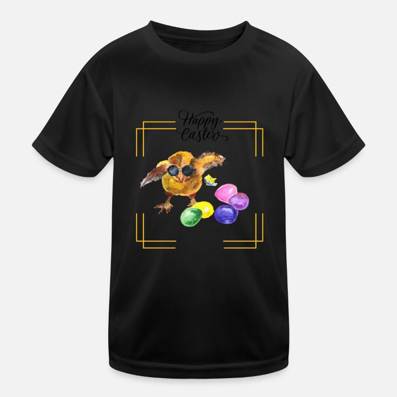 Happy Easter Kids Functional T-Shirt