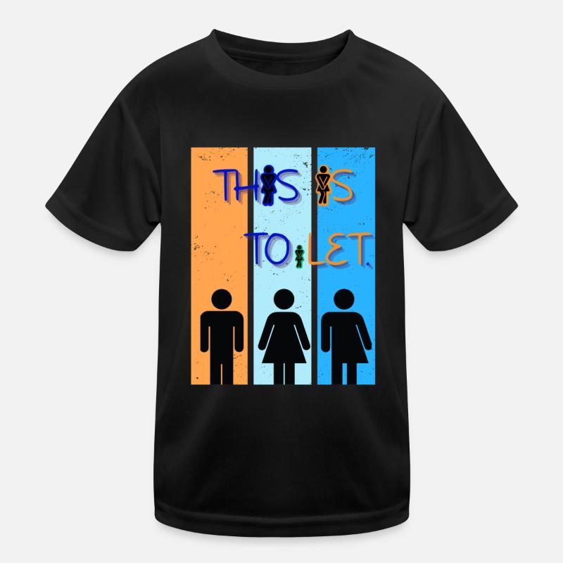Das ist TOiLET Kinder Funktions-T-Shirt