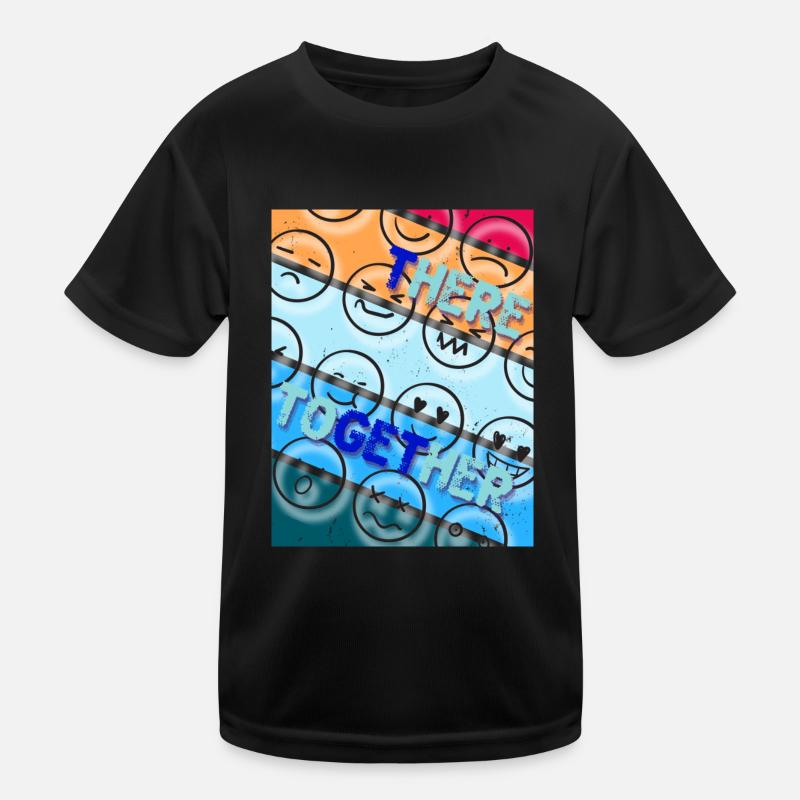 tHERE to get her. Together. Here for her. Kids Functional T-Shirt