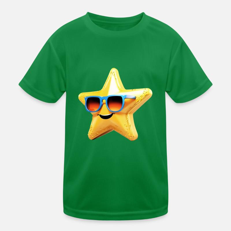 Sternchen Kinder Funktions-T-Shirt