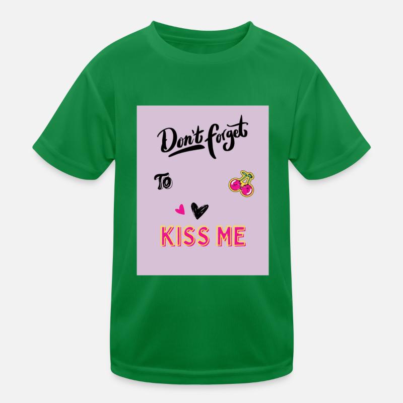 Embrasse-moi mignon SAC T-shirt sport Enfant