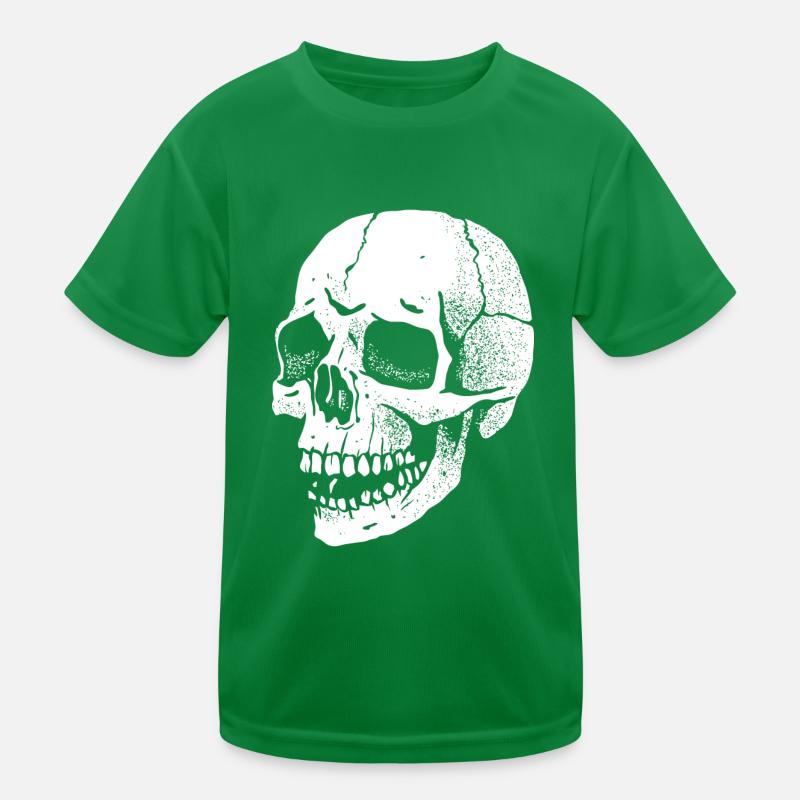Crâne T-shirt sport Enfant