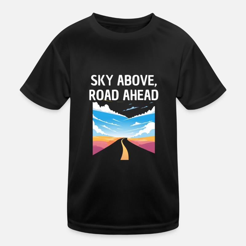 CONCEPTION DE VOYAGE EN VOITURE T-shirt sport Enfant