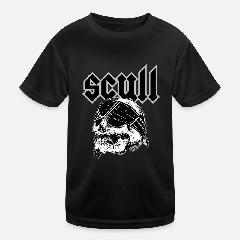 Scull 2025 Kinder Funktions-T-Shirt