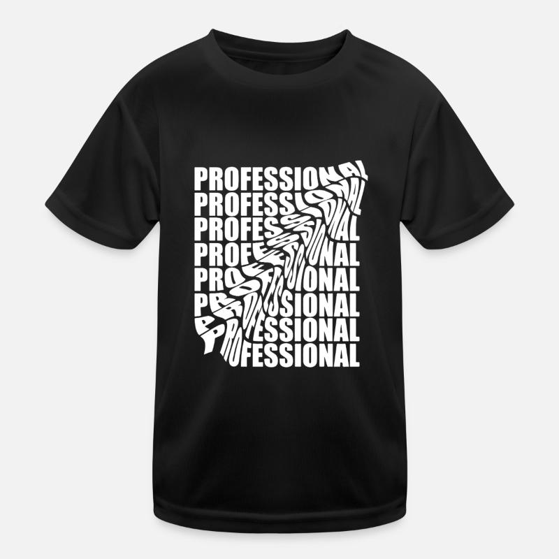 Professional - Kids Functional T-Shirt - black