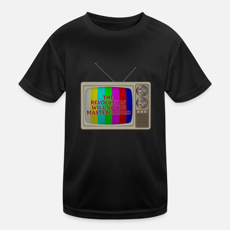 Die Revolution wird nicht mit versehen Kinder Funktions-T-Shirt