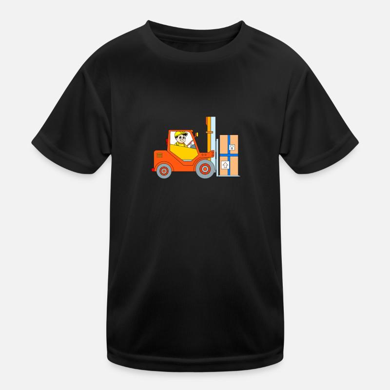chariot élévateur à fourche T-shirt sport Enfant