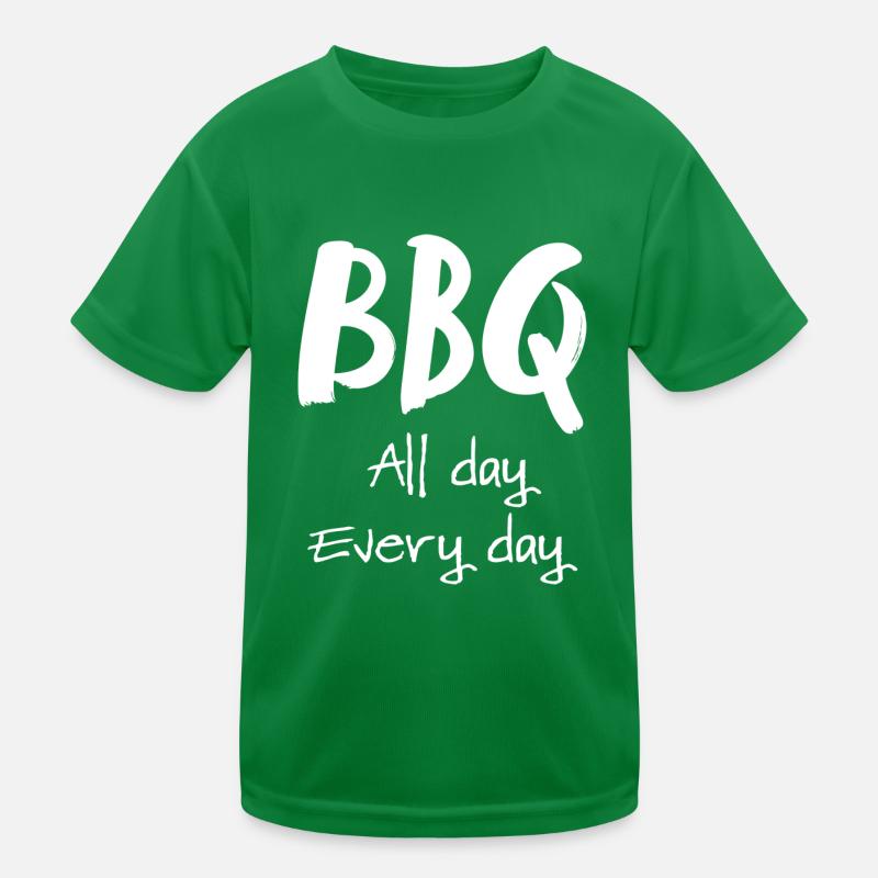 BBQ Kids Functional T-Shirt