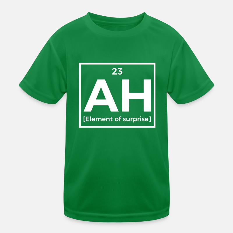 Element der Überraschung - Periodensystem Kinder Funktions-T-Shirt