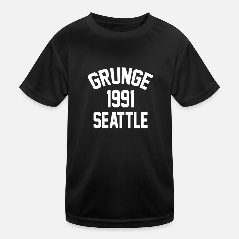 Seattle Grunge 1991 Kinder Funktions-T-Shirt