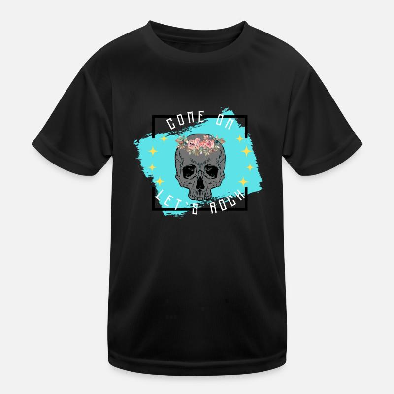 come on let´s rock Kinder Funktions-T-Shirt