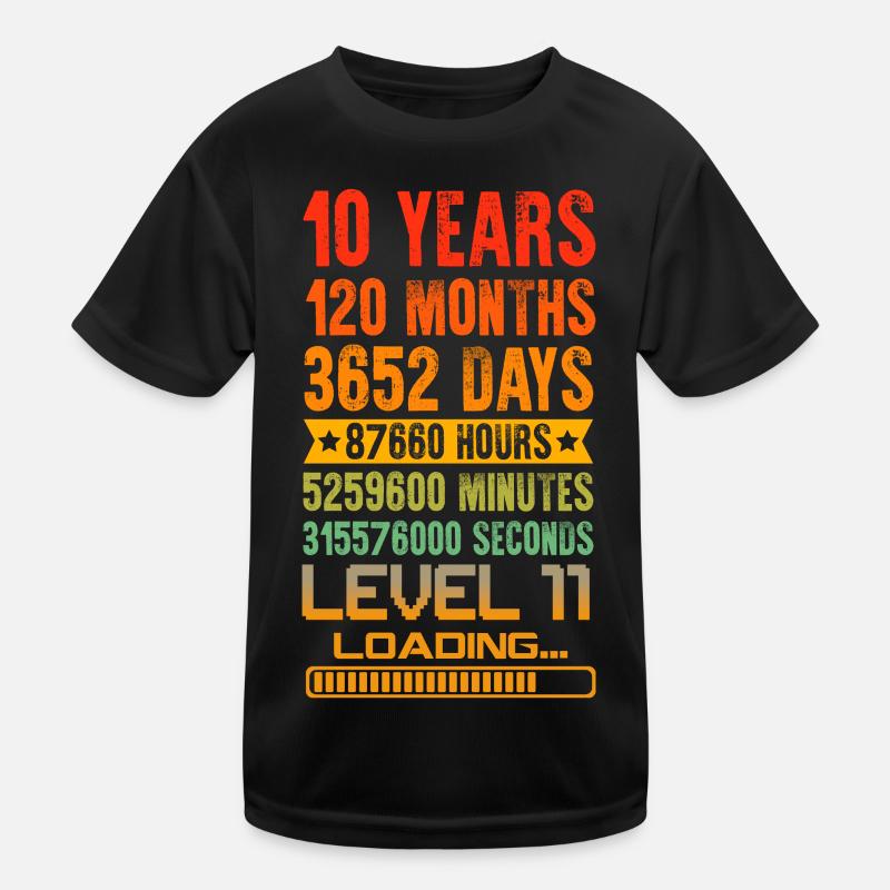10 Years Birhday 10 Years Birthday Proverbs 10 Kids Functional T-Shirt