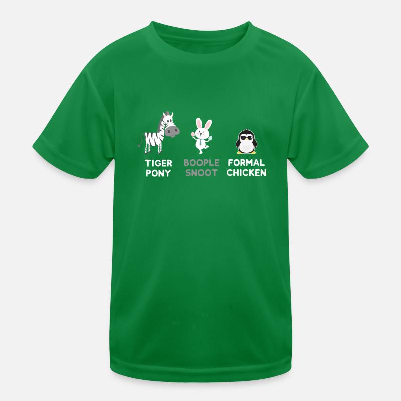 Zebra - Hase - Pinguin oder doch Tiger Pony.... Kinder Funktions-T-Shirt