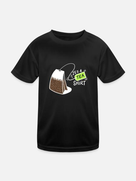 Es ist ein Tee-Shirt - Geschenk - Kinder Funktions-T-Shirt - Schwarz