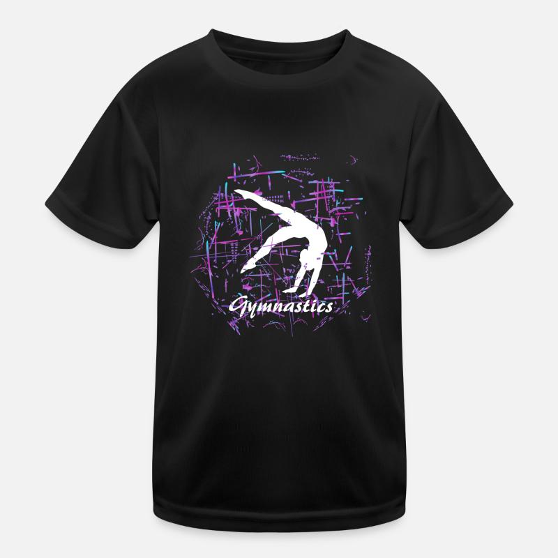 Turnen, Turnerin - Gymnastics Kinder Funktions-T-Shirt
