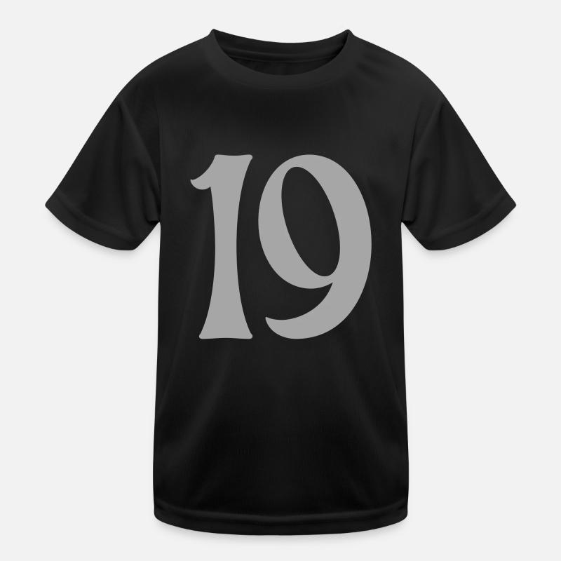 19 Kinder Funktions-T-Shirt