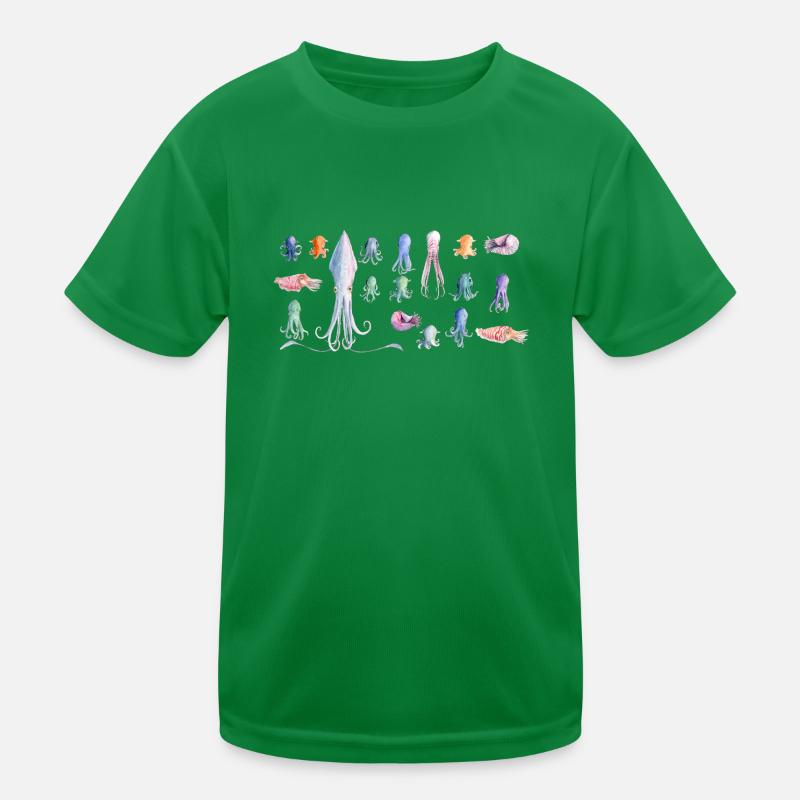 rapport de poulpe T-shirt sport Enfant