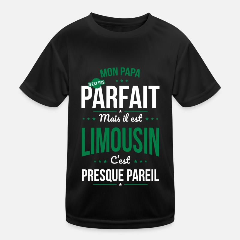 Mon papa n'est pas parfait - Limousin T-shirt sport Enfant