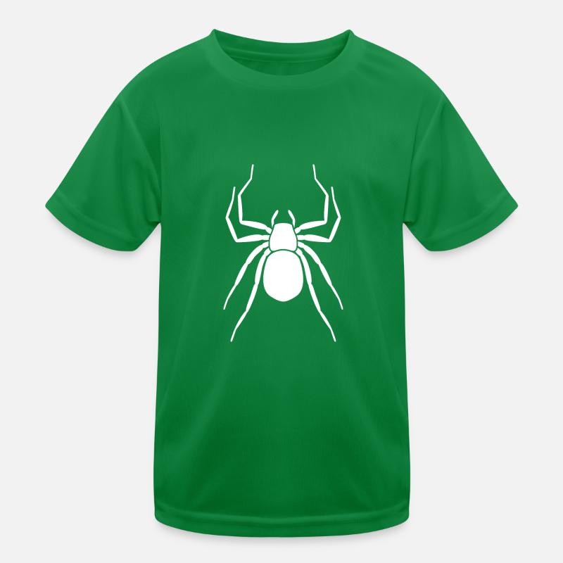 Spinne Kinder Funktions-T-Shirt
