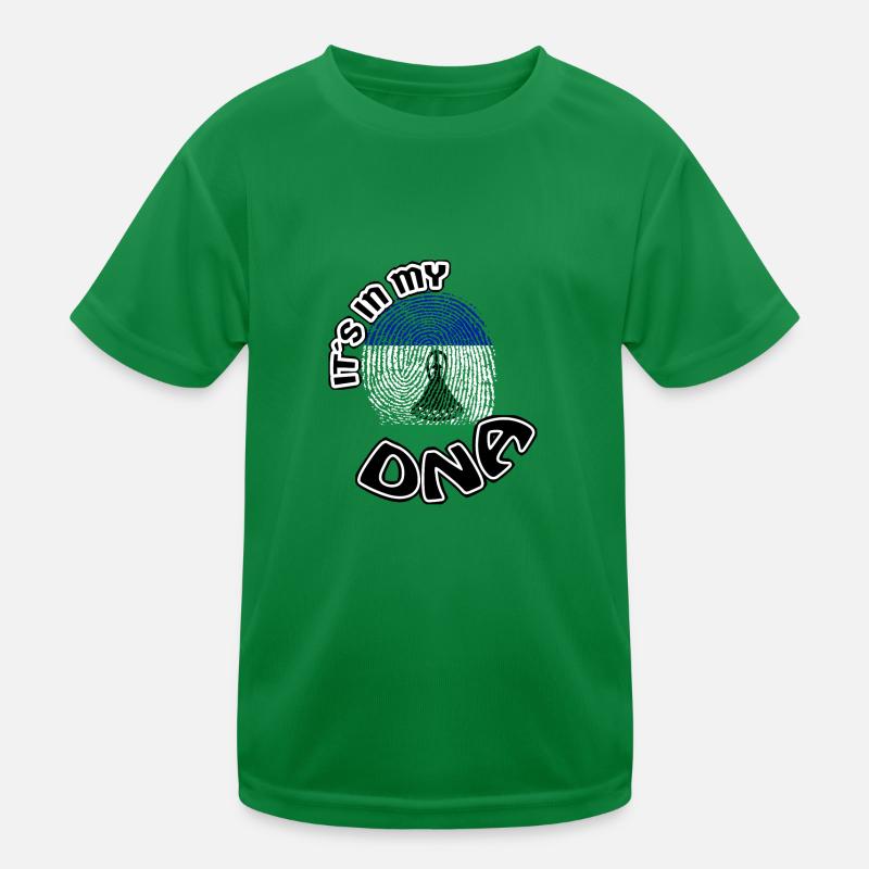 Gift Its in my dna dns roots Lesotho Kids Functional T-Shirt