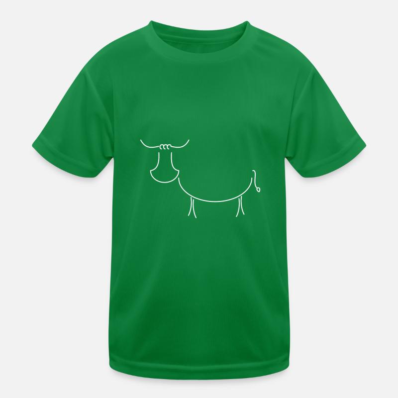 vache T-shirt sport Enfant