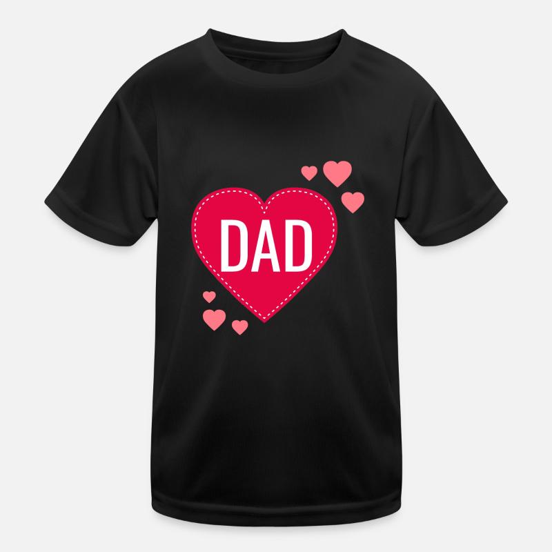 LOVE DAD Kinder Funktions-T-Shirt