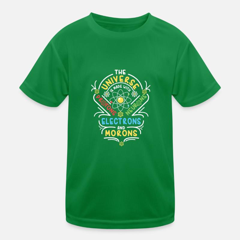 Univers est constitué d'électrons de neutrons à protons T-shirt sport Enfant