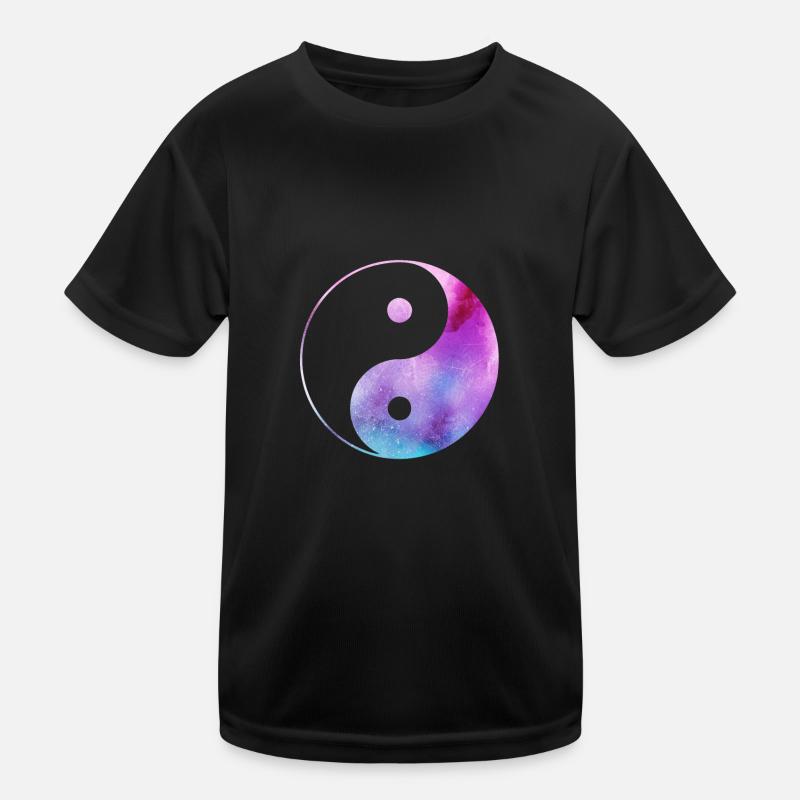 Yin Yang Kinder Funktions-T-Shirt
