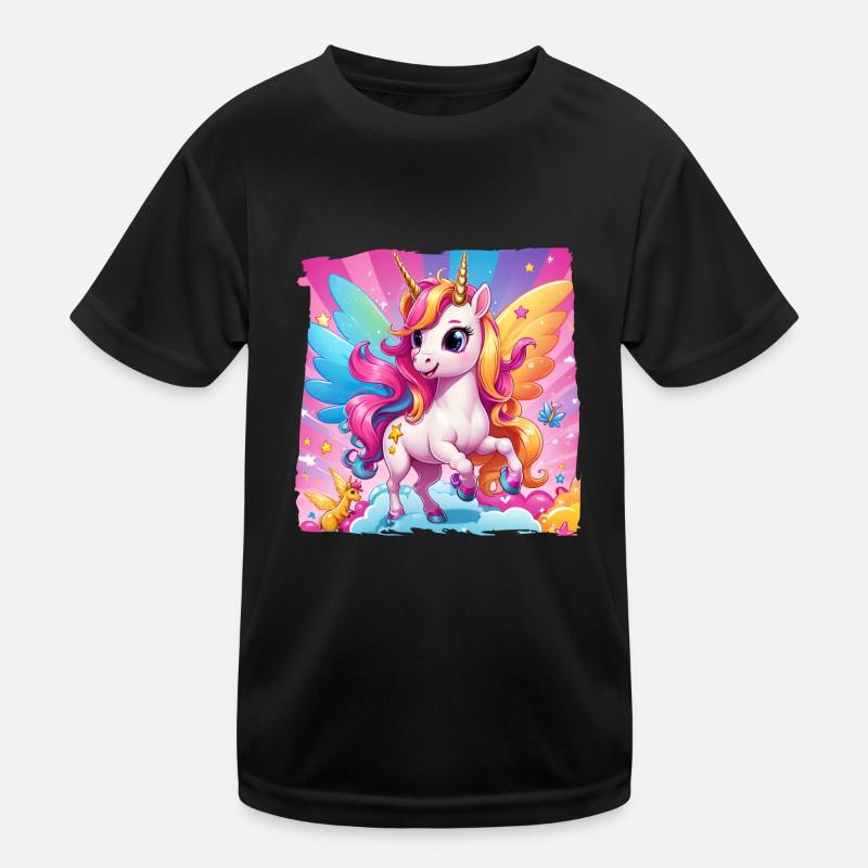 Unicorn Kids Functional T-Shirt