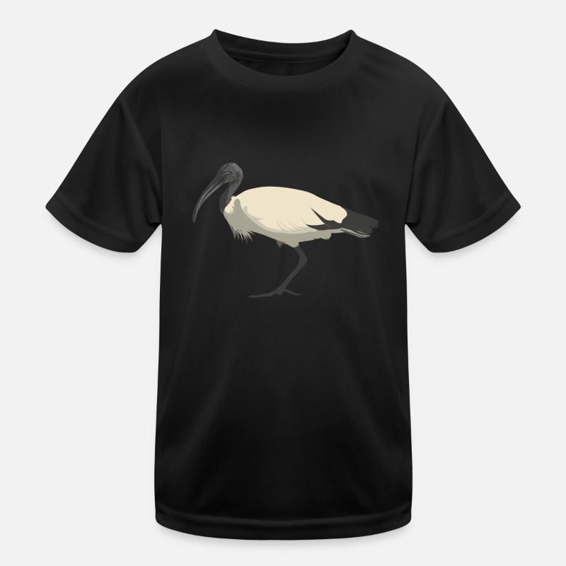 Australian White Ibis Kids Functional T-Shirt