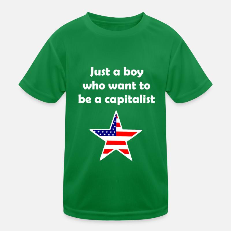 The capitalist Kids Functional T-Shirt