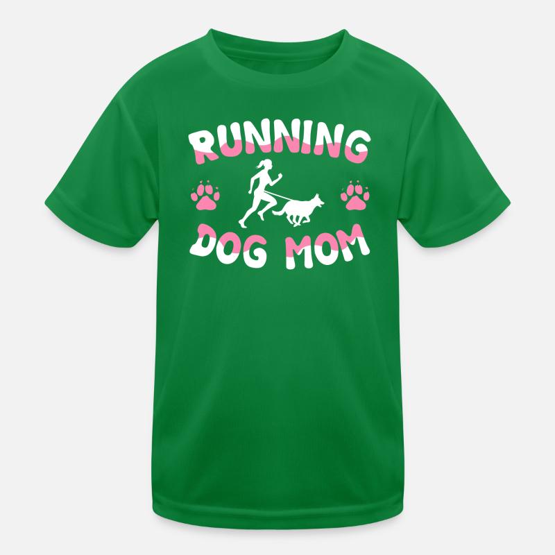 Canicross Running with Dog Canicross Runner Kids Functional T-Shirt