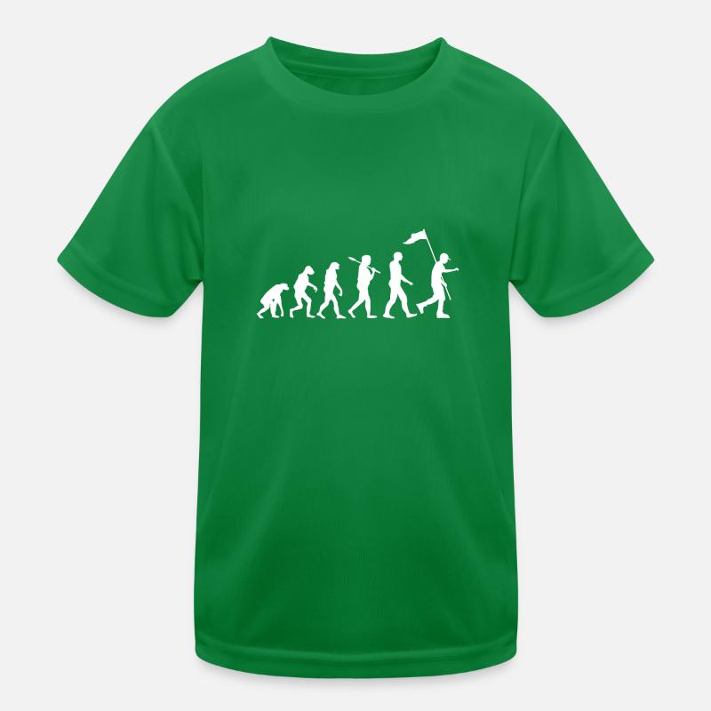 Boy Scout Evolution · Evolution · Camping · Nature Kids Functional T-Shirt