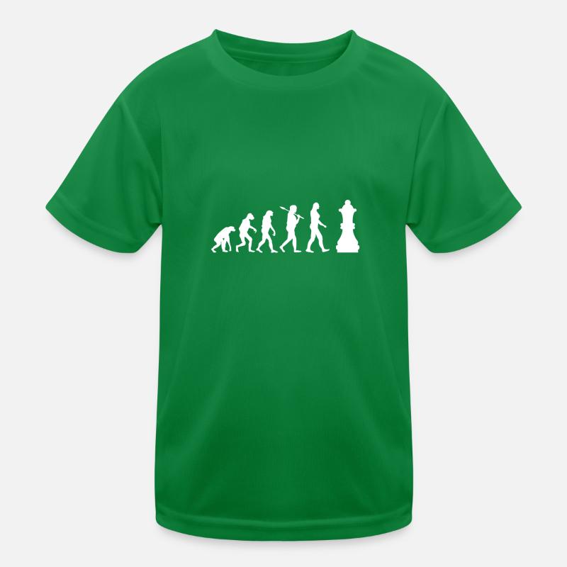 Chess Evolution Shirt · Checkmate · Strategy Kids Functional T-Shirt