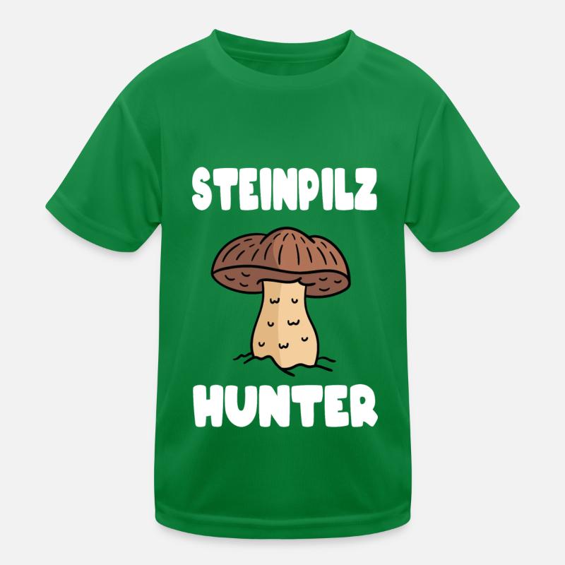 Champignons de Champignons De Champignon Hunter T-shirt sport Enfant