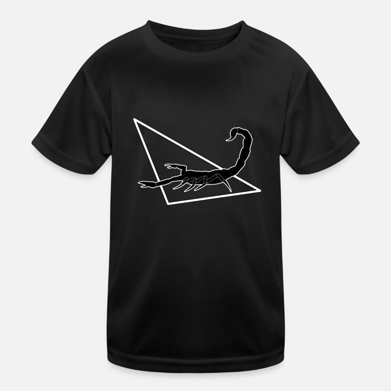 Skorpion Kinder Funktions-T-Shirt