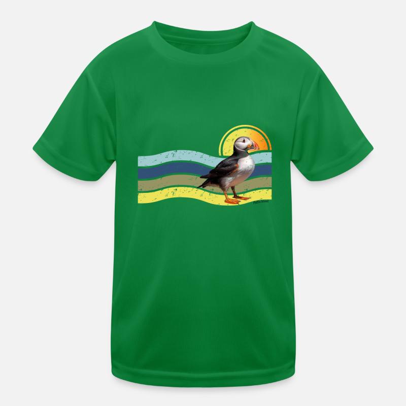 Île Puffin T-shirt sport Enfant
