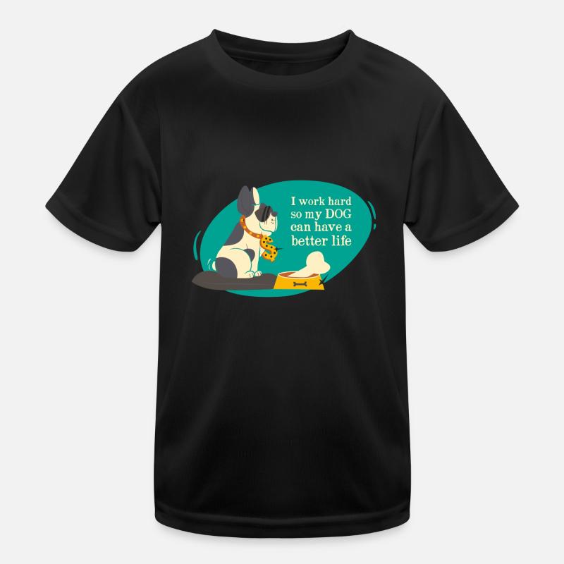 dog Kids Functional T-Shirt