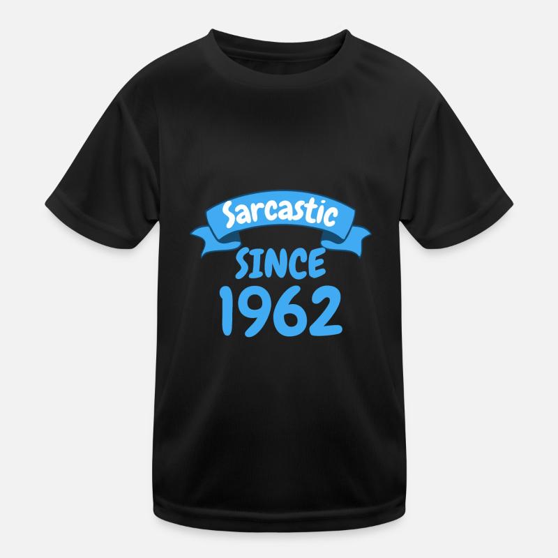 61 Jahre Geburtstag Geschenk Sarkastisch seit 1962 Kinder Funktions-T-Shirt