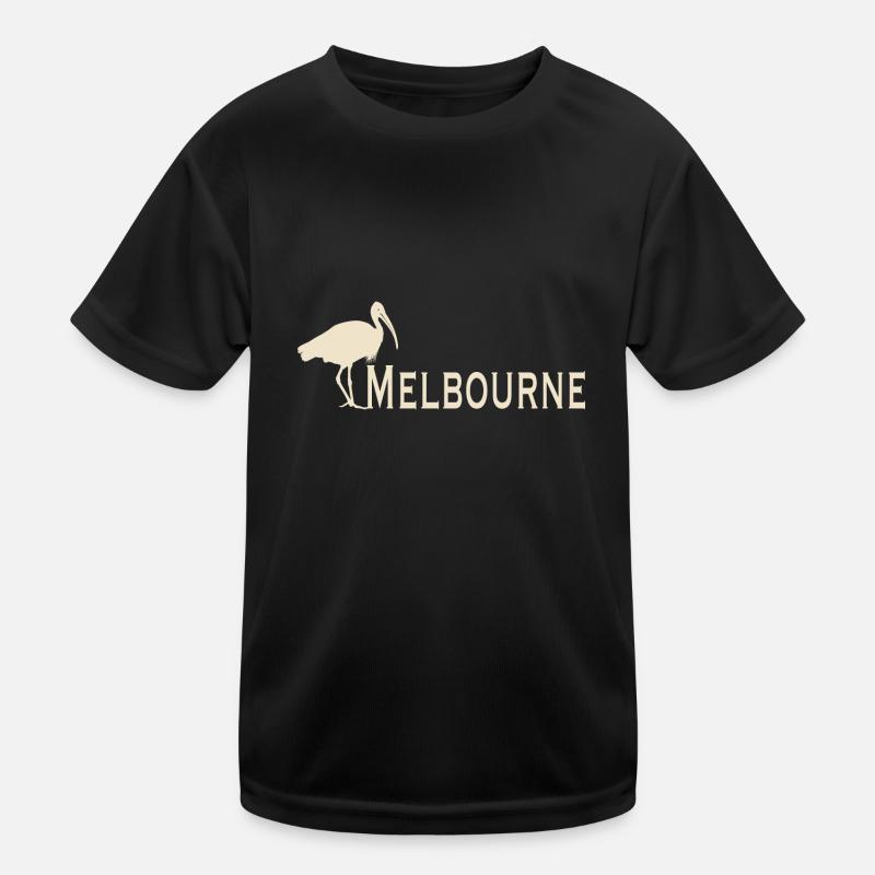 Bin Chicken Melbourne Kids Functional T-Shirt