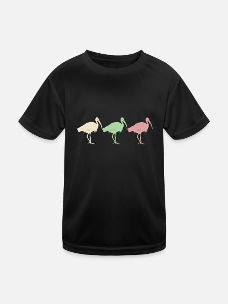 3 bacs poulet - T-shirt sport Enfant - noir - Devant