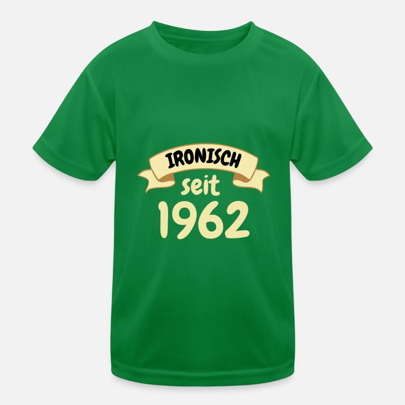 61 Jahre Geburtstag Geschenk Ironisch seit 1962 Kinder Funktions-T-Shirt