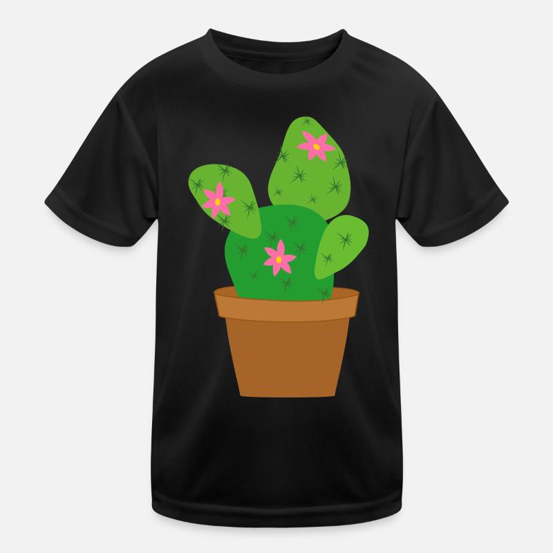 Kaktus Kinder Funktions-T-Shirt