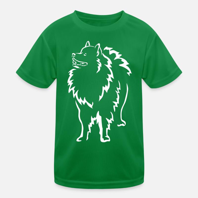 Wolfsspitz « Édition Noire » T-shirt sport Enfant