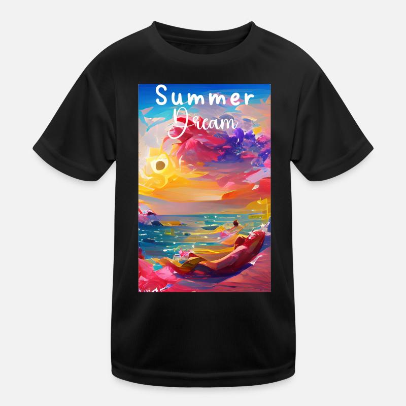 Summer Dream Kids Functional T-Shirt