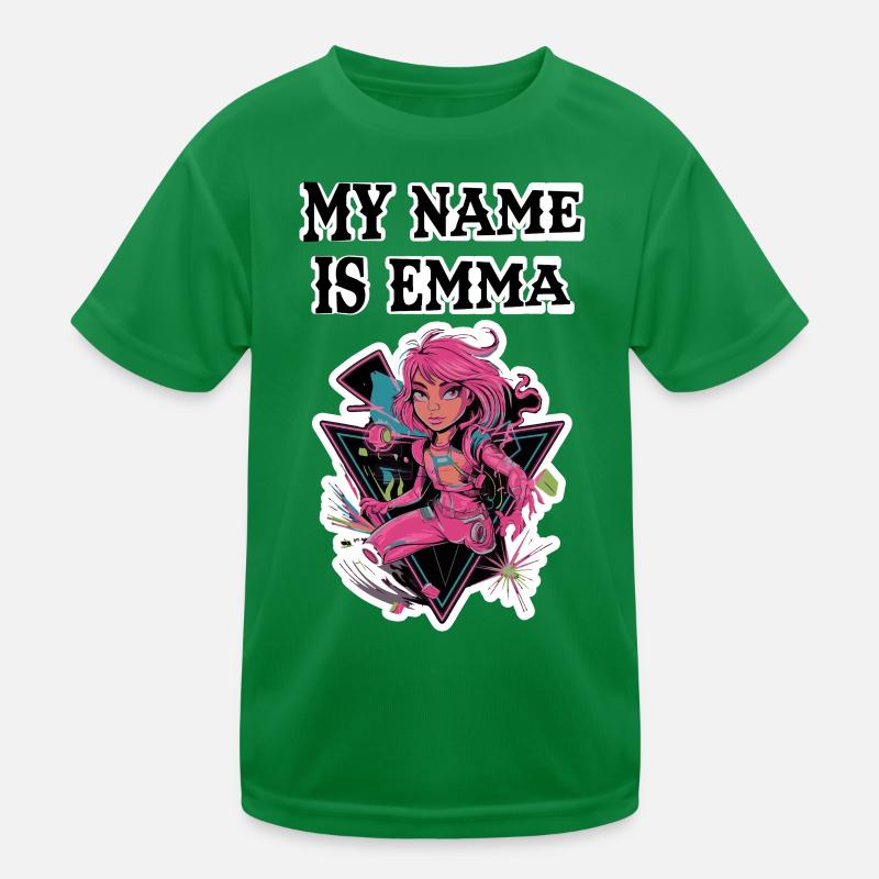 My name is Emma 2026 T-shirt sport Enfant